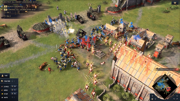 The visuals are okay, but I guess I was expecting more. - Age of Empires 4 Review - The Return of the RTS King - dokument - 2021-10-29