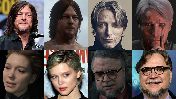 Norman Reedus, Mads Mikkelsen, Lea seydoux and Guillermo del Toro – their digital renditions are tight - Everything We Know About Death Stranding - dokument - 2019-10-03