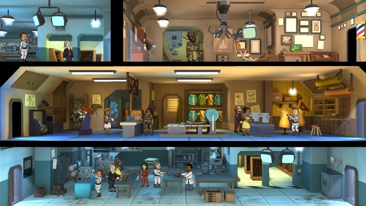 Fallout Shelter features colorful, cartoon graphics, designed in line with the atmosphere of the series. - 32 best tycoons in history - top economic strategies on PC - document - 2023-09-27