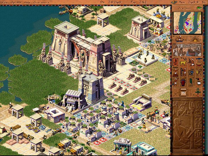 Pharaoh as a game is a pure copy of game mechanics well-known from Caesar series, where players had to manage territories of ancient Egypt. - 32 best tycoons in history - top economic strategies on PC - document - 2023-09-27