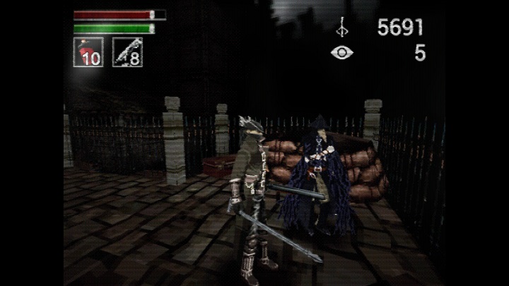 Unfortunately, we won't be able to make friends with any of the NPCs in the demake... but maybe some other developer will pick up the gauntlet and rework new fragments of Bloodborne in the old fashion? - Bloodborne PSX is a fascinating demake in the era of remakes – documentary – 2022-02-09