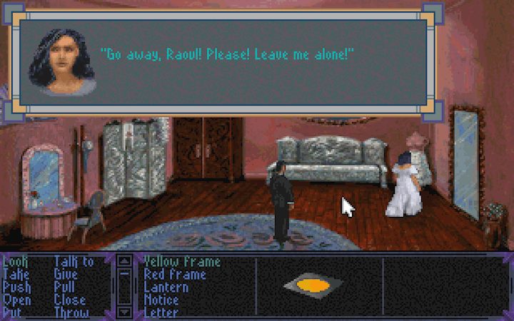 MicroProse also developed point-and-click adventure games. In the picture – Return of the Phantom. - Like Phoenix from Ashes – The Story of MicroProse - dokument - 2020-06-04
