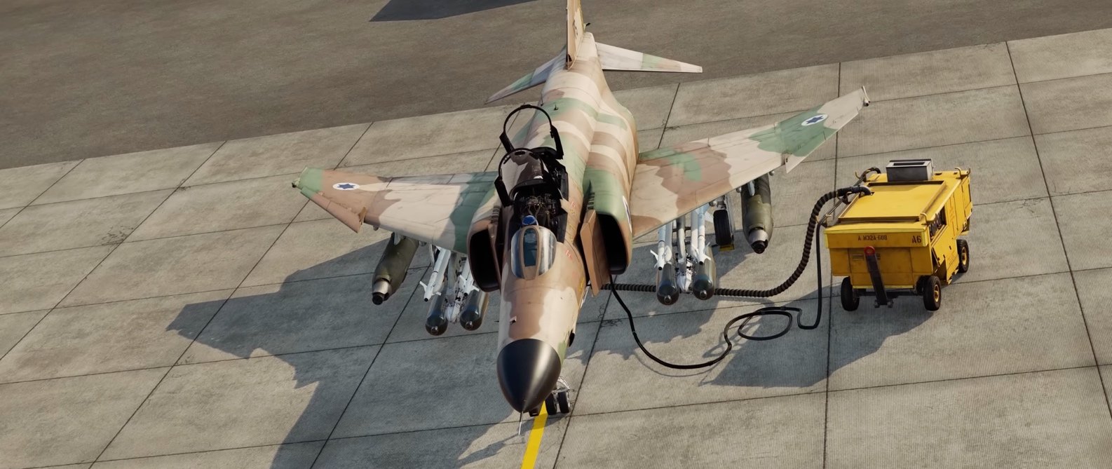 In DCS F-4E Phantom, you will be able to see exactly what's connected to the plane at any given moment – just like in reality. - Experts in Realism, Household Name Synonymous With Quality - Conversation With Heatblur Team - dokument - 2024-03-11