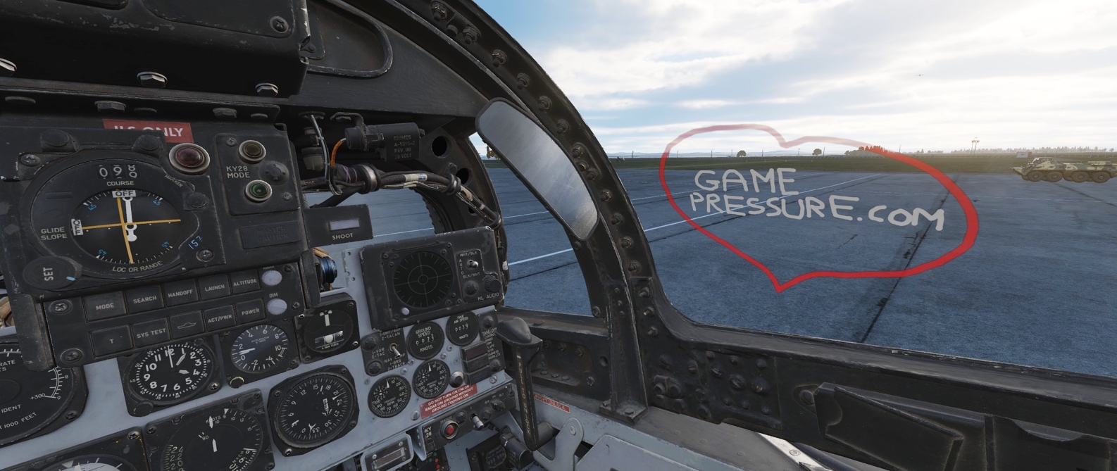 Drawing on the canopy is not just a humorous addition. Phantom crews really used marks on the glass for faster target location. - Experts in Realism, Household Name Synonymous With Quality - Conversation With Heatblur Team - dokument - 2024-03-11