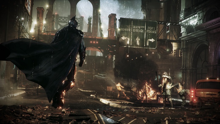 Batman: Arkham Knight, Warner Bros. Interactive Entertainment, 2015 - Open worlds that don't overwhelm. Good games with small open world - doc - 2023-05-26