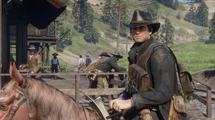 Red Dead Redemption 2 still looks great today. High-resolution textures play a crucial role in this. - Why do games today often take up more than 100 GB of disk space? - document - 2023-10-03