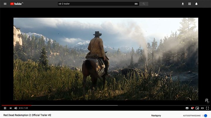 The famous joke about what RDR2 looks like on a PC (it looks like a yt video) will soon be out of date. - Top Five Reasons to Play Red Dead Redemption 2 on PC - dokument - 2019-10-09