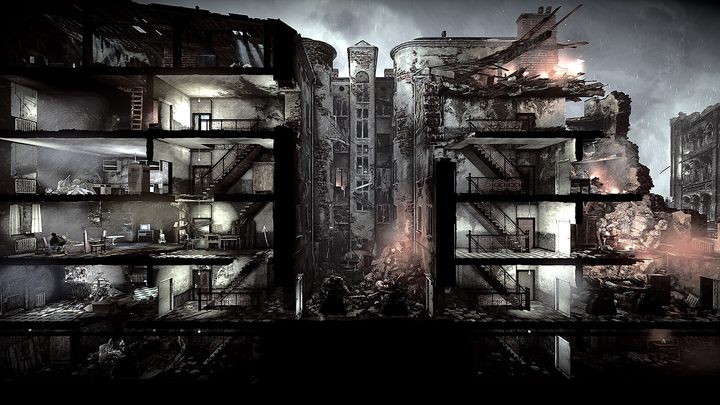 This War of Mine doesn't depict any specific, historical events, but simply tells about people, their differences and moral attitudes. - It's About Time Games Became Part of the Curriculum! - dokument - 2020-06-26