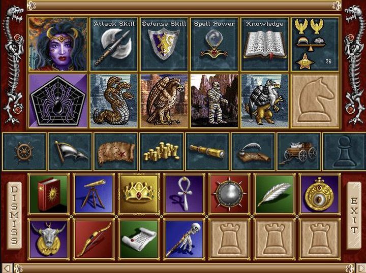 Each of our heroes had four basic attributes, a maximum of eight skills and 14 slots for artifacts. Not bad for a strategy game. - 20 Best Classic Strategy Games for PC - dokument - 2020-09-18