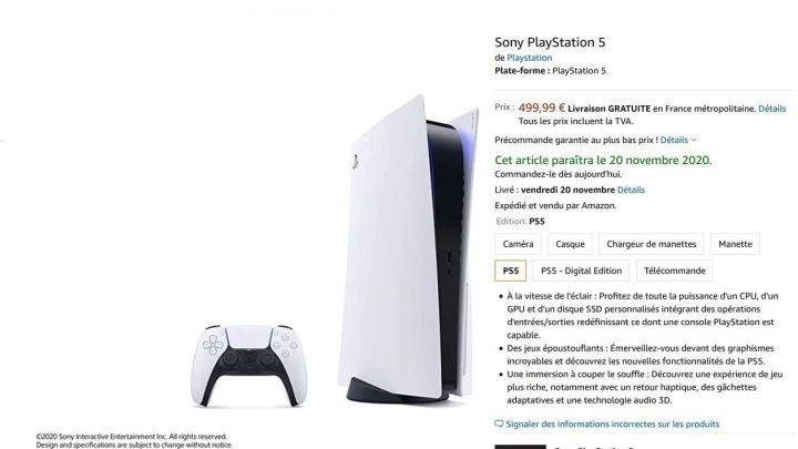 An unconfirmed report recently surfaced on the French Amazon, saying PS5 would cost €499. - 5 Simple Tips How to Prepare for PS5 and Xbox SX - dokument - 2020-06-19