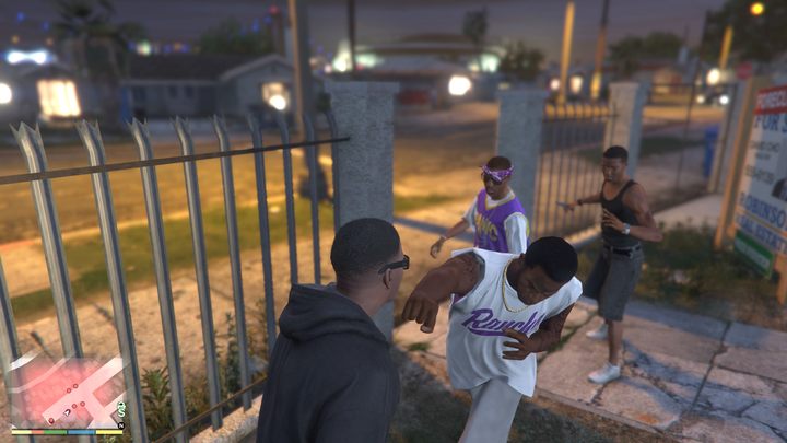 Fights with Ballas are only sporadic in GTA V. - Rap, Riots, and Gangs of LA – True Story Behind GTA: San Andreas - dokument - 2020-06-05