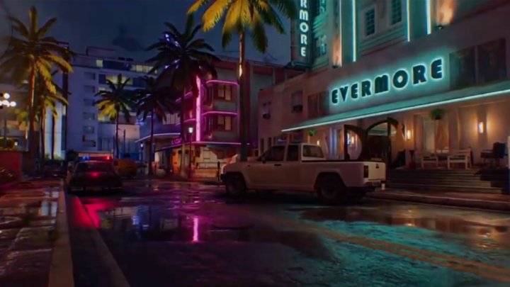 Neon-lit Miami is the most distinctive map I've tested in the alpha version of Cold War. - Call of Duty: Black Ops – Cold War Multiplayer Hands-on Preview - dokument - 2020-09-09