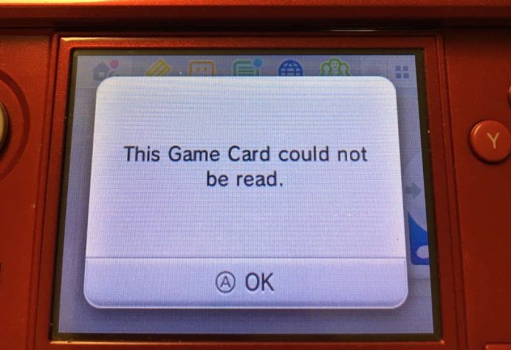 The message that greeted unlucky owners of the Persona Q game. (Source: reddit.com). - Your Game Collecting Can Turn Into Useless Junk - dokument - 2021-06-09