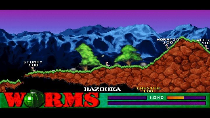 Andy Davidson significantly expanded the rules of the classic Scorched Earth in Worms, creating a technically simple game that offered incredible playability. - Masters of Amiga, Worms, and Adaptation – the Story of Team17 - dokument - 2020-03-11