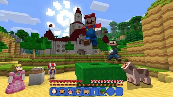 Minecraft has become a symbol of the bromance between Microsoft and Nintendo in their joint, cross-platform effort against Sony. - 2018-08-08