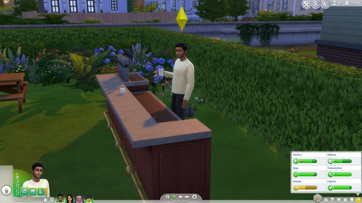 The usual after-work drink for a good night's sleep? Feel free! - 13 Rules of Life According to The Sims - dokument - 2019-09-23