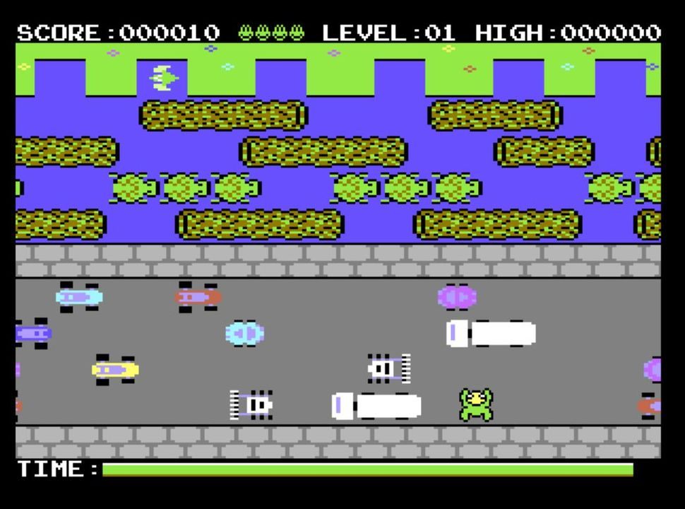Frogger is a cult arcade game about a frog that tries to cross the street. Sometimes I thought it's exactly how I move around the city. - Left Behind by Technology - Players Who Can Only Hear in Mono - dokument - 2021-01-18