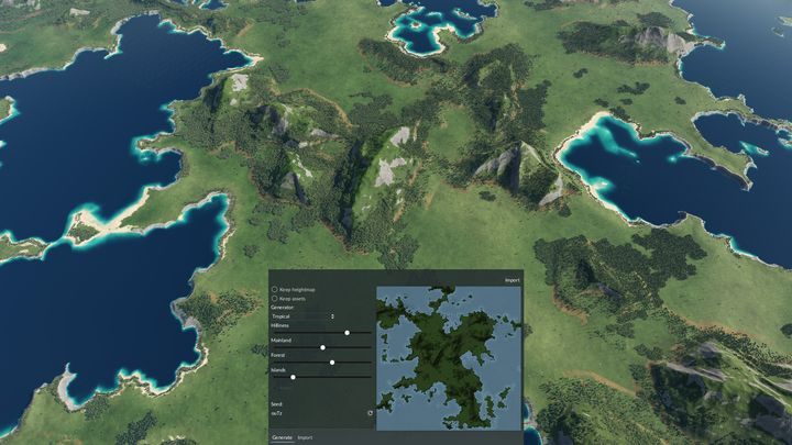 The map generator and editor in the new release is a very powerful tool – one that enables us to build a new, better world. - 2019-07-09