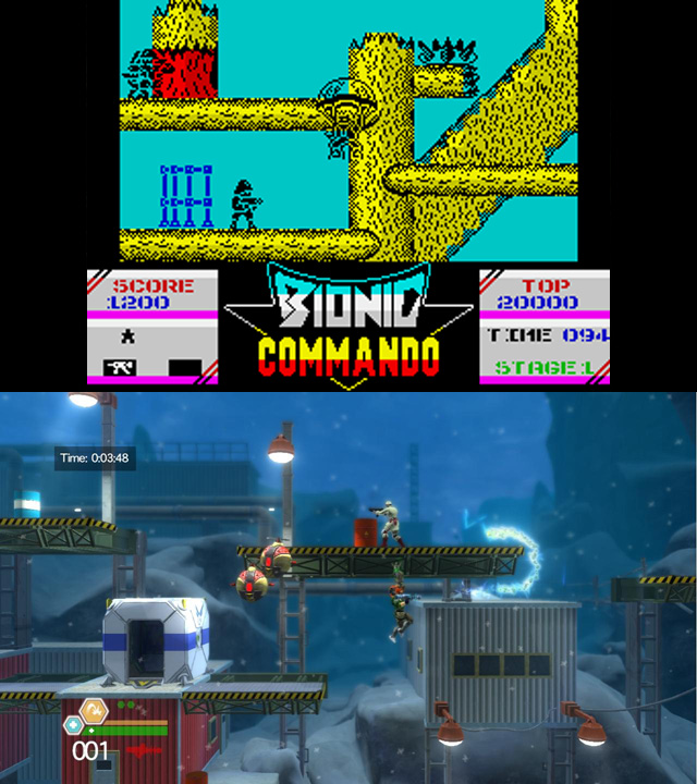 Bionic Commando versus Bionic Commando: Rearmed - 2015-04-21