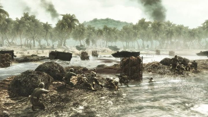 Call of Duty: World at War shows the very landing on this island – although it's a bit overdramatized. - The Most Amazing Special Operations of World War 2 - dokument - 2020-01-28