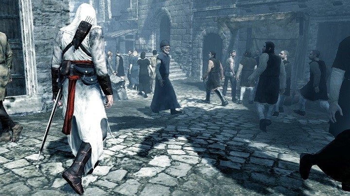 Ordinary people should be our allies in Assassin's Creed – but for one achievement, we have to push a bunch of them away. - Seven Embarasing Achievements that'll Give You the Creeps - dokument - 2019-10-15