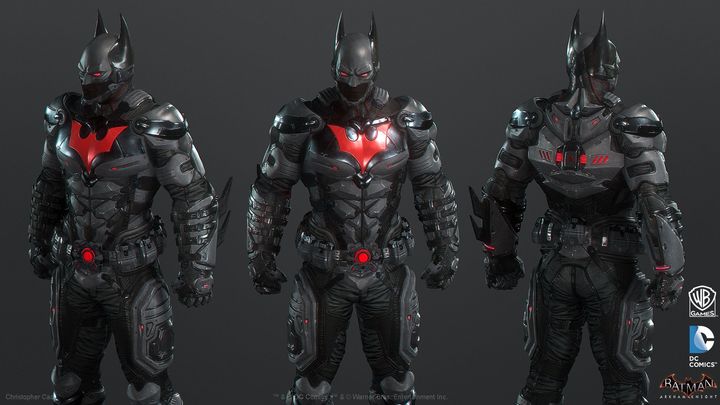 The Batman Beyond suit design for Batman: Arkham Knight. It’s all there, just use it for another game… - 2019-04-02