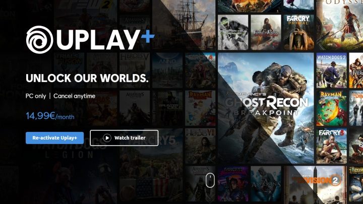 Uplay+ is a new competitor in the player subscription market. - What Happens in Video Games Industry in 2020 - dokument - 2019-12-30