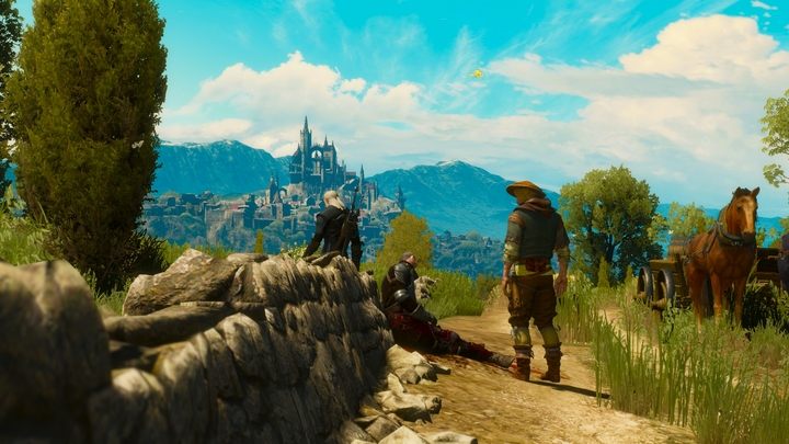 Toussaint may look beautiful and innocent, but there's no shortage of work for a witcher. - 2016-05-25