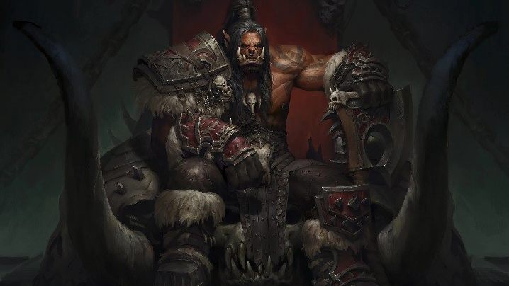 Looking at Grommash Hellscream, it's hard to resist the impression that this is not one of the "good guys.” Uther should be on guard! - 2019-01-22
