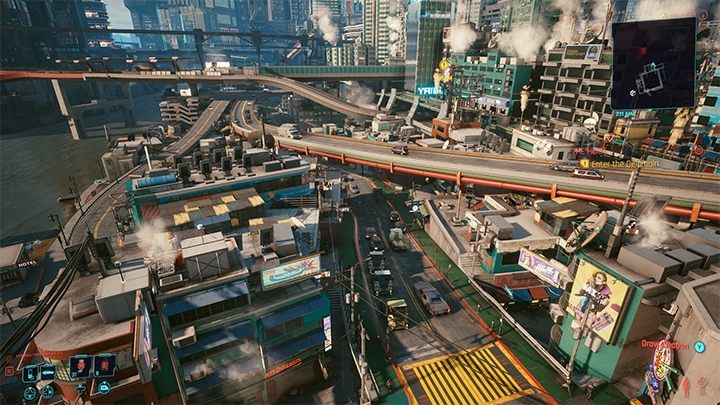 In Cyberpunk, the verticality of the city is not only visible, but felt. - What GTA 6 Can Borrow From Cyberpunk 2077 - dokument - 2021-01-19