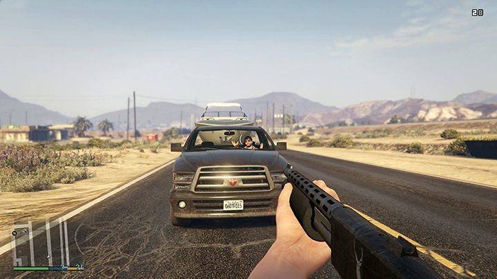 FPP mode in GTA was a simple shifting of the camera. It could use more refinement, including separate weapon models. - What GTA 6 Can Borrow From Cyberpunk 2077 - dokument - 2021-01-19
