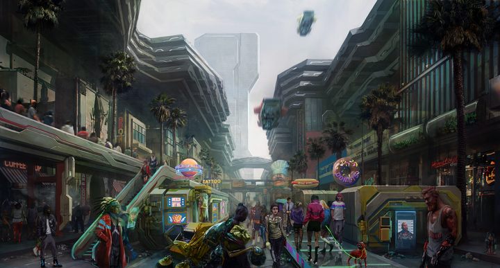 We'd love to be able to take a simple tour of the Cyberpunk universe, without all that shooting, missions, storytelling, but with an interesting, virtual guide instead. - 8 Elements From Other Games We'd Like to See in Cyberpunk 2077 - dokument - 2020-12-01