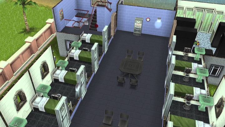 Players go to lengths to create their dream prison (sic!). - 13 Sick Things We Did to The Sims - dokument - 2020-08-04