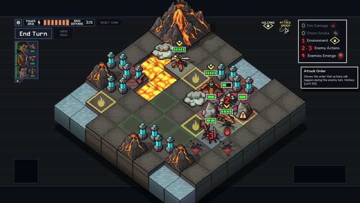 No move in Into the Breach should be hasty, as each can lead to defeat. - The Best Strategy Games Released On PC in Recent Years - Our Editor's Choice Ranking List - dokument - 2019-07-23
