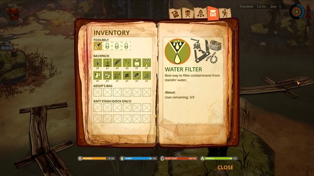 Three separate inventories force you to be really flexible with locating the resources. - 2016-02-25
