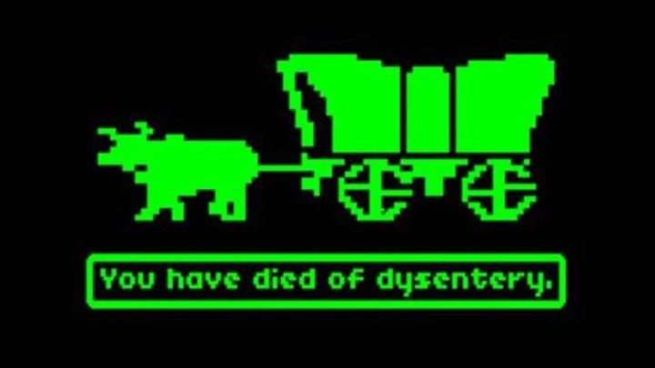 Death of dysentery happened so often in The Oregon Trail that the screen became an inspiration for numerous memes and even t-shirts. - 2018-10-31