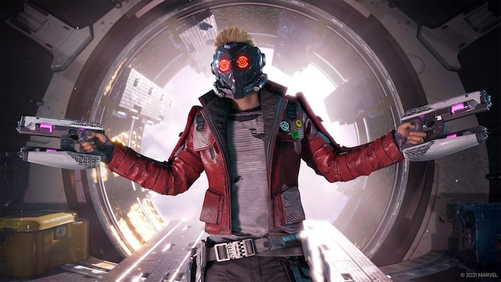 Quill in the game is a guy who grew up in the 1980s. This is evident in his taste in music, and it wouldn't be possible without real, licensed songs. - Guardians of Success - How Eidos Montreal Made Guardians of the Galaxy a Great Game - dokument - 2021-11-05