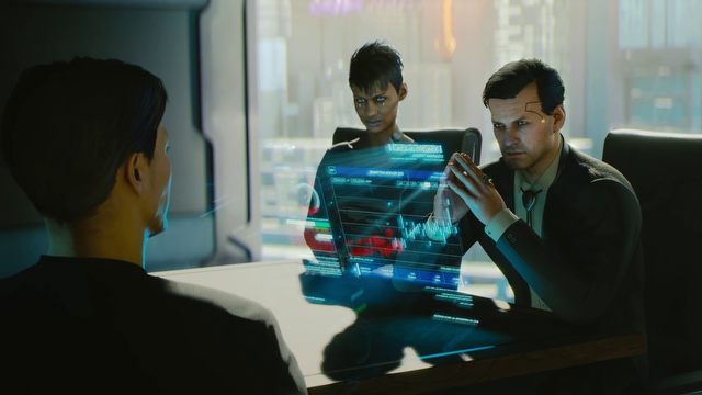 Developers and writers of CD Projekt did not spare any costs and stuffed all dialogues with terminology characteristic of Cyberpunk 2020. Those unfamiliar with the universe are unlikely to avoid frequent visits to the lexicon/glossary. - 2019-07-11