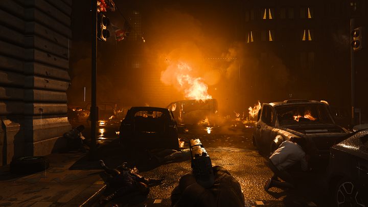 Players witness Piccadilly Circus being transformed into a warzone. - 10 best video game moments of 2019 - dokument - 2019-12-19