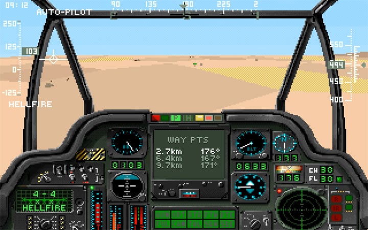 Gunship 2000 brought the first revolution in graphics. - DCS: AH-64D Apache - 25 years of Quality Evolution - dokument - 2022-03-25