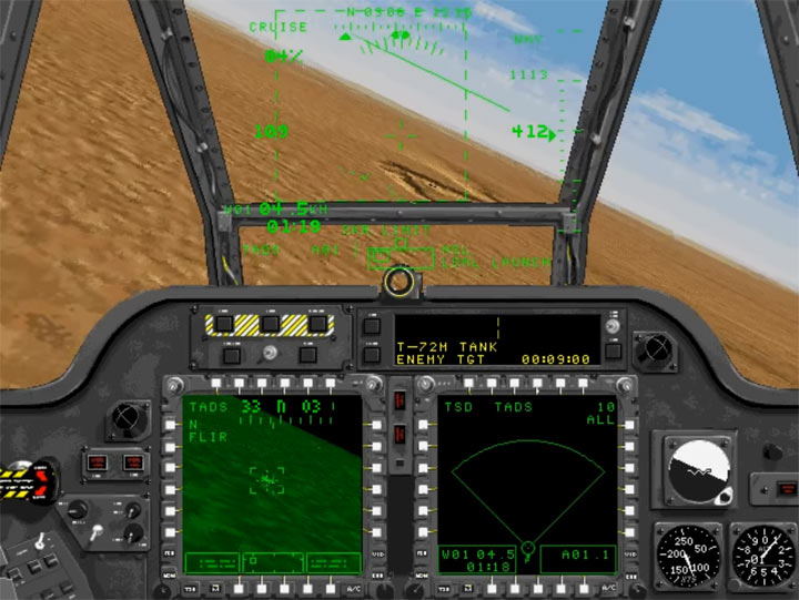 The first version of Jane's AH-64D Longbow was still running on DOS and could scare you with the pixels produced by unaccelerated graphics. - DCS: AH-64D Apache - 25 years of Quality Evolution - dokument - 2022-03-25
