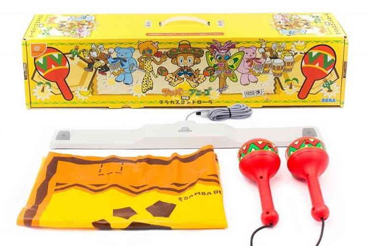 The Puerto Rican instrument made its way to Dreamcast, but it's definitely more fun in analog form. - 15 Weirdest Game Controllers Ever – Document – 12/06/2021