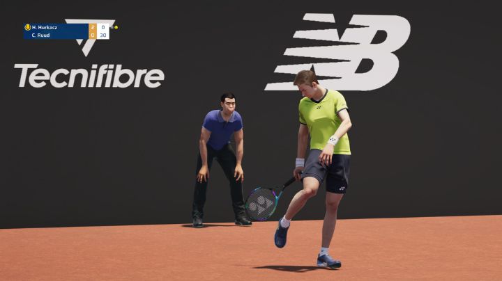 They perform the same animation on hard courts. - Matchpoint Review: Tennis Championships of Clones - dokument - 2022-07-11