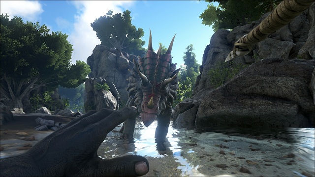 In the flood of survival games, ARK: Survival Evolved sets itself apart with visuals and dinosaurs. - 2015-10-02