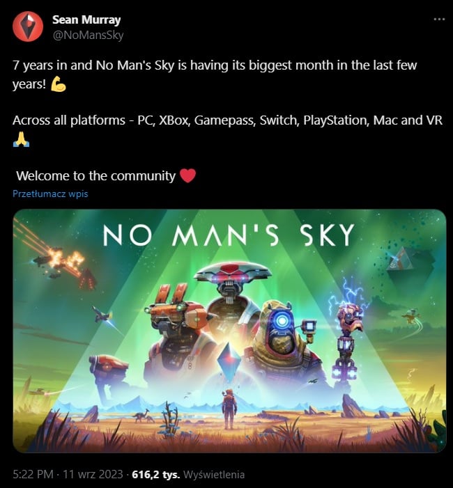 No Mans Sky on a Roll - Possible Thanks to Starfield - picture #1