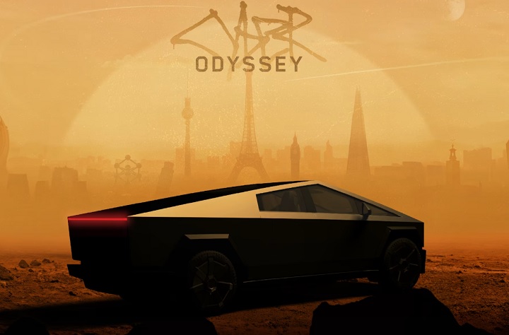 Tesla Odyssey to okazja, by zobaczyć Teslę Cybertruck na własne oczy. Źródło: Tesla. - Tesla Cybertruck w Polsce - Cybertruck Odyssey, sprowadzenie i rejestracja - wiadomość - 2024-05-15