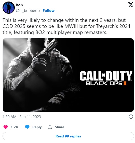 CoD 2025 Isn't Out Yet, Nothing is Known About 2025, and We Get Rumors