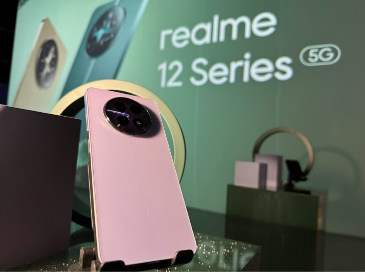 Zdjęcie wykonane podczas prezentacji serii Realme 12 5G | Źródło: materiały własne