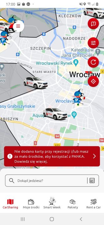 Źródło: aplikacja Panek.