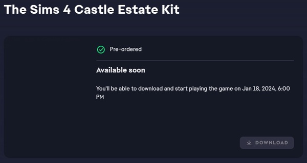 Soon We'll Build Castles in The Sims 4 - Castle Estate Kit is Coming - picture #1